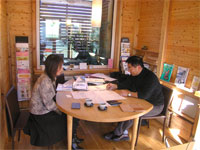 建築家によるセミナーの様子