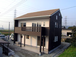 自然素材の健康住宅 施工例